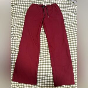 H&M Women's Burgundy Track Pants